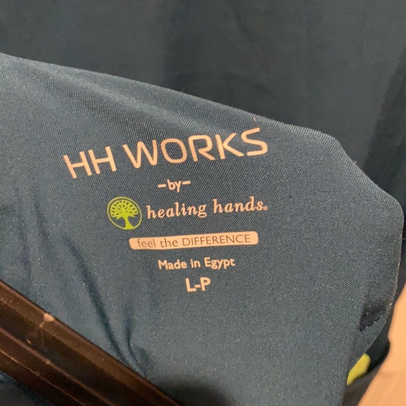 Healing Hands, HH WORKS, Caribbean Blue Scrubs - Picture 7 of 7